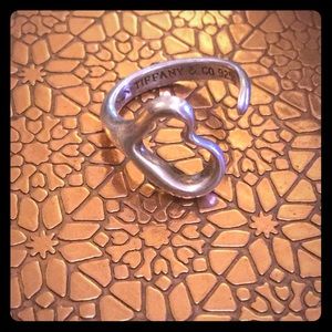 Authentic Elsa Peretti open heart ring