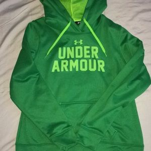 Green Under Armor Sweatshirt