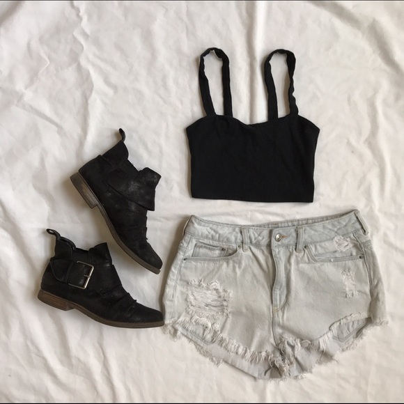 Brandy Melville Tops - Caged Crop Top