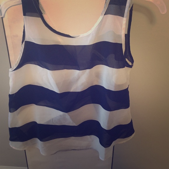 Silk crop top
