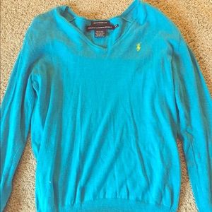 Polo light weight scoop sweater