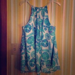 Lilly Pulitzer from Target Tank- Blue