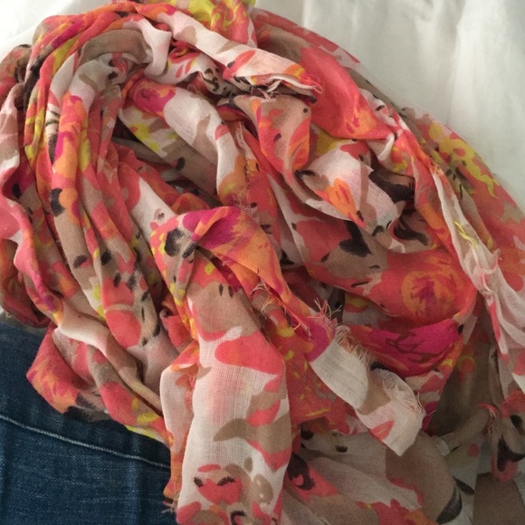 floral scarf
