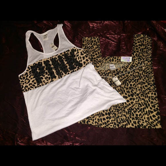 Victoria's Secret Pants - 🚫Sold on local site🚫 NWT VS pink matching set