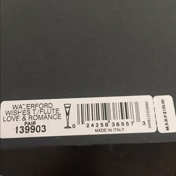 Waterford Crystal set. New (1 broken glass) - Picture 4 of 4