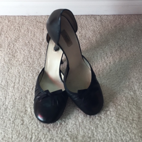 Prada heels black