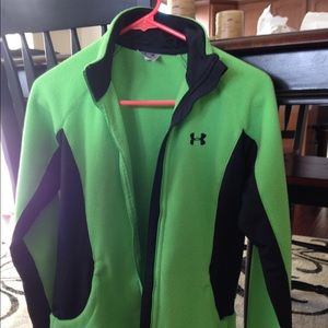 Small green under armour jacket