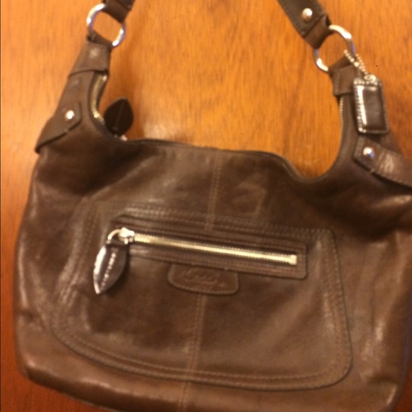 Brown Coach bag