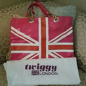 NWOT Twiggy of London Large Tote
