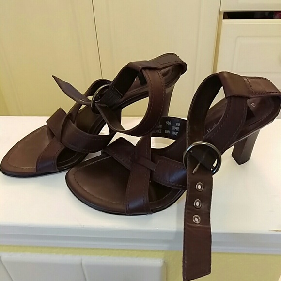 Brown heels