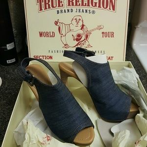 True Religion Denim Heels