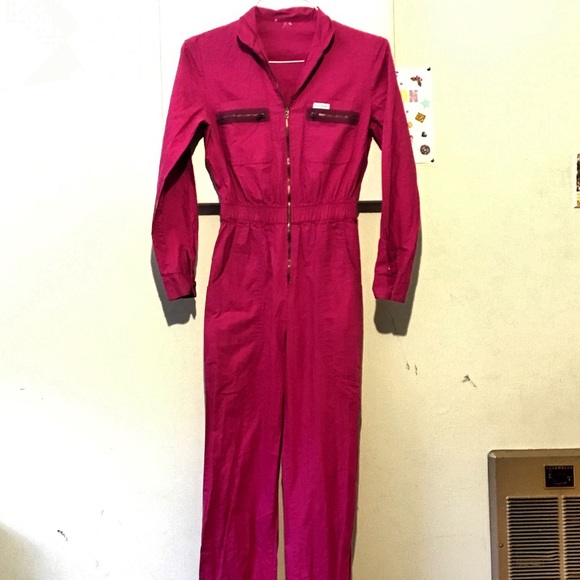 🌙SOLD🌙 Vintage Pink Jumpsuit