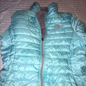 North Face kids reversible jacket