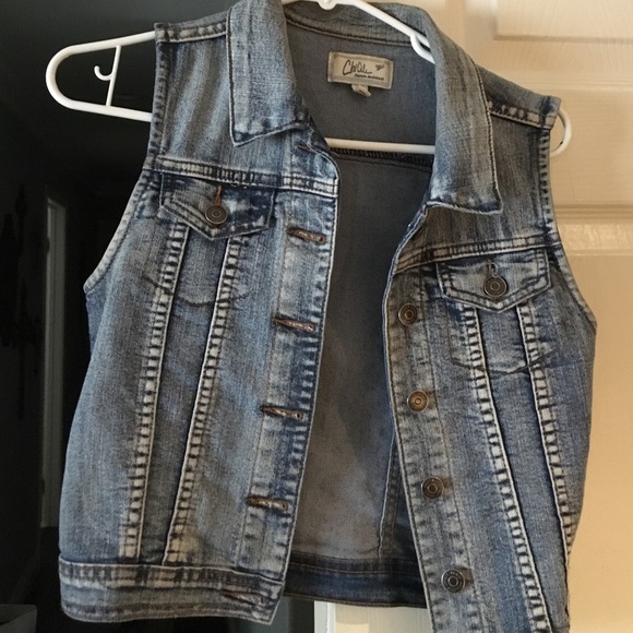 Denim vest