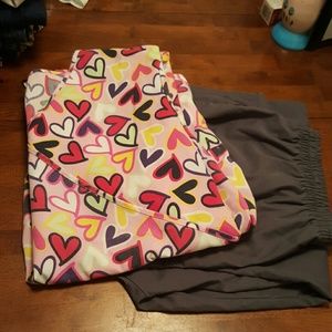 Hearts Scrubs Set
