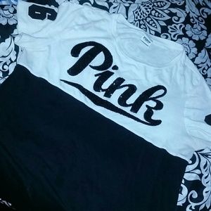 vs pink t shirt