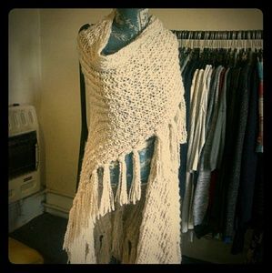 Oversize knit shrug