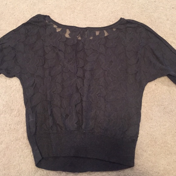 lace back shirt
