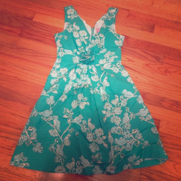 Lilly Pulitzer Lagoon Green dress size 4