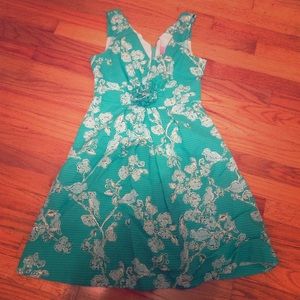Lilly Pulitzer Lagoon Green dress size 4