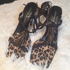 Donald J. Pliner size 6.5 Brown High Heels