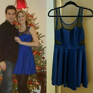 Sale Girls night out fit n flare dress
