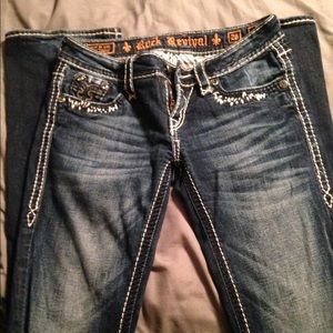 Rock revival jeans size 26 inseam 33