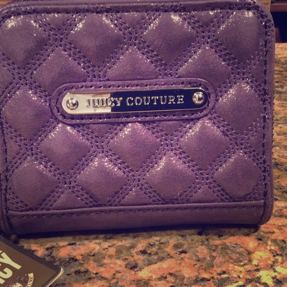 Brand new Juicy Couture purple wallet