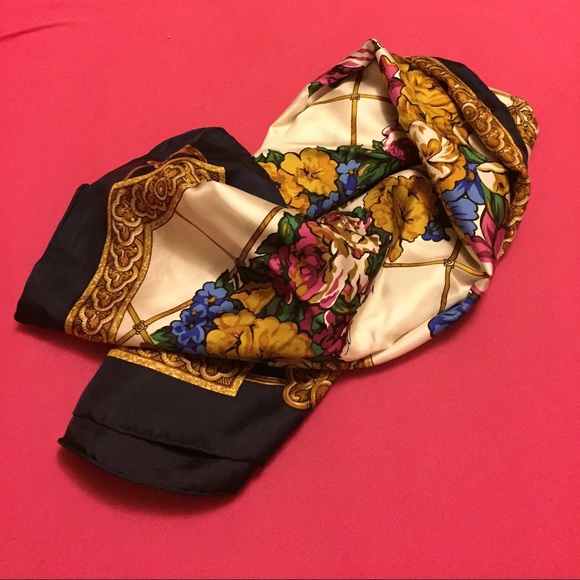 NWT Charter Club 100% silk 35"x35" scarf