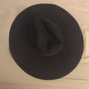 Black Floppy Hat
