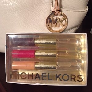 Michael Kors lip gloss and perfume kit