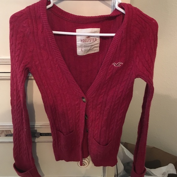 Classic cable knit cardigan