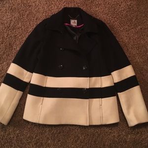 🎉HP🎉 1/15/16 Jcp brand navy & cream pea coat