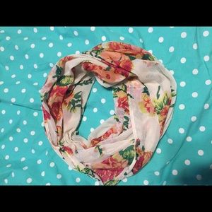 Floral Infinity Scarf
