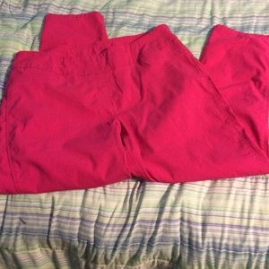Plus size hot pink pants