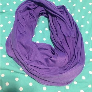 Purple Infinity Scarf