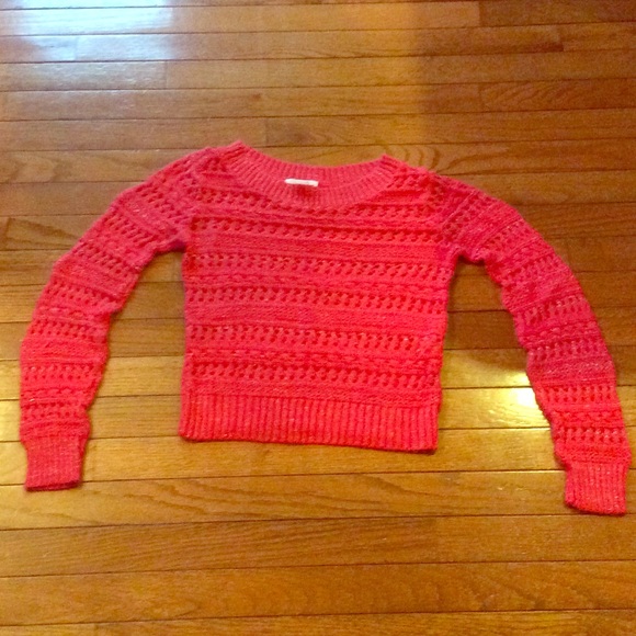 Cable knit sweater
