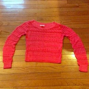 Cable knit sweater