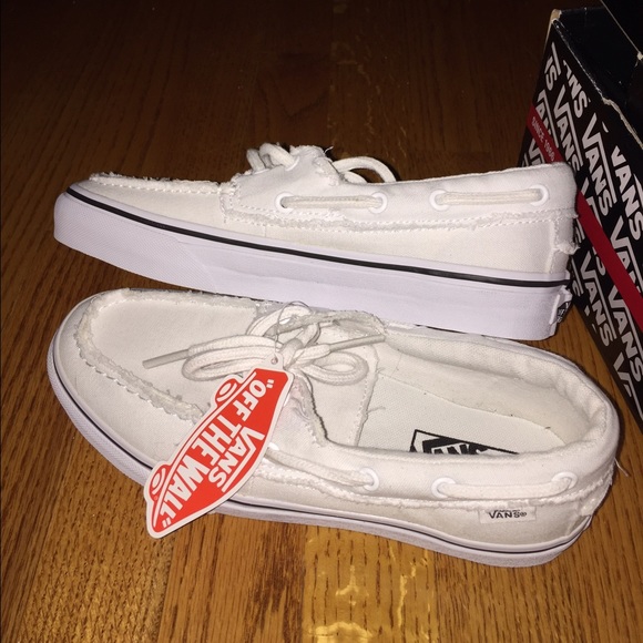 Brand new white vans!!