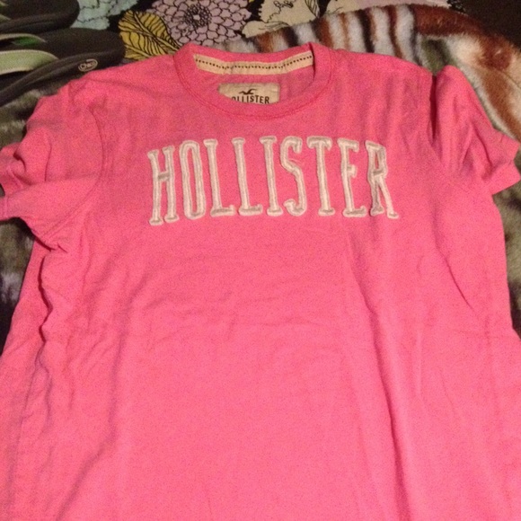 Pink Hollister t-shirt, MENS