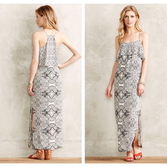 Anthropologie Dresses & Skirts - 🚫Sold🚫Anthropologie Fliese Maxi Dress