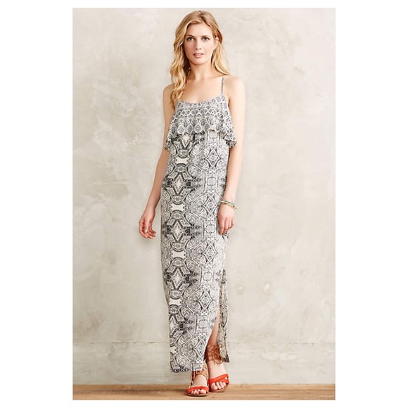 🚫Sold🚫Anthropologie Fliese Maxi Dress - Picture 3 of 4