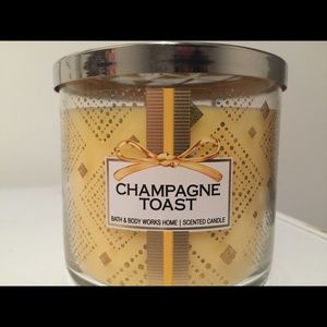 Bath and Body Works Candle, Champagne Toast
