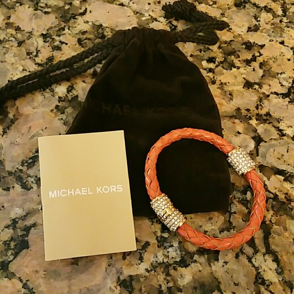 Michael Kors leather bracelet