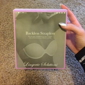 Cup size B sticky bra- Nude