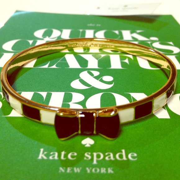 kate spade bow bangle