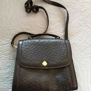Black long strap purse (Like New)