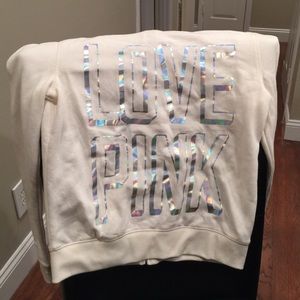 White VS Pink Hoodie