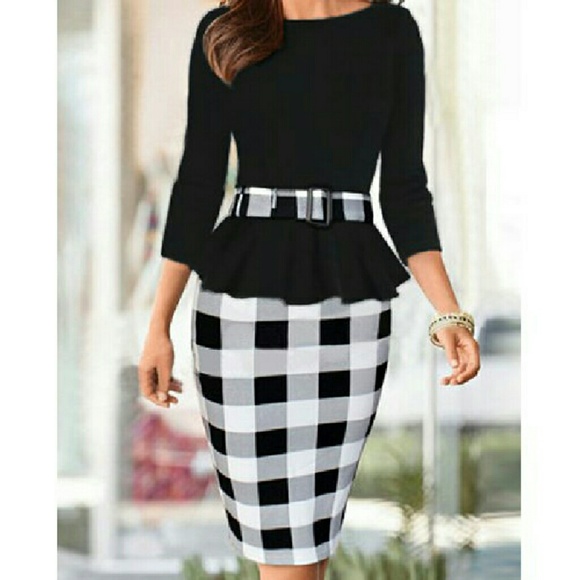 Plaid Dress