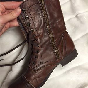 Steve Madden Troopa combat boots